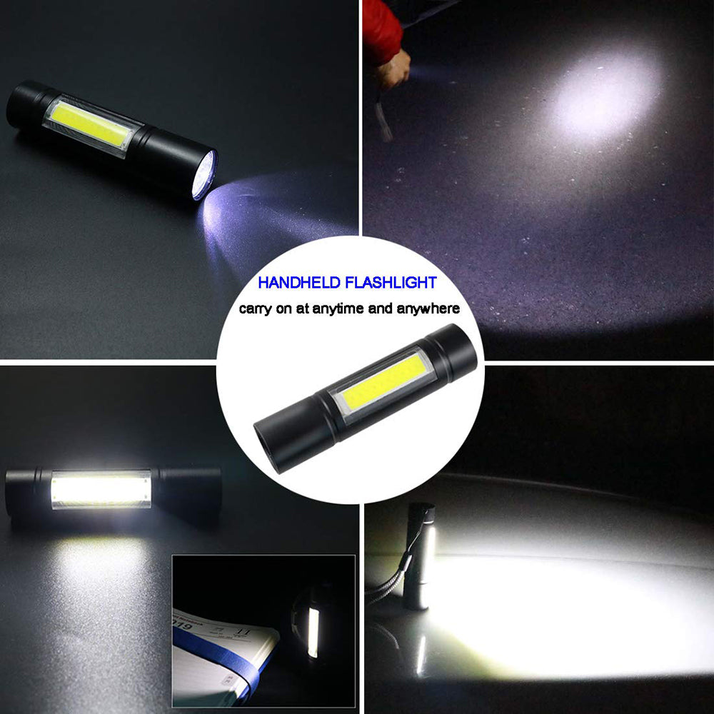 Outdoor cycling flashlight
