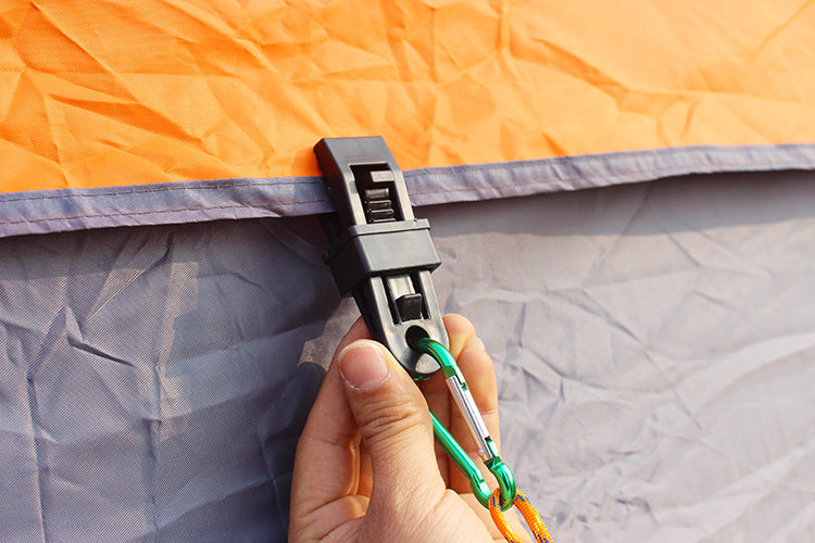 Tent tent, wind rope fixing clip, outdoor camping plastic clip sunshade shed, tent tent accessories - EDC Italia