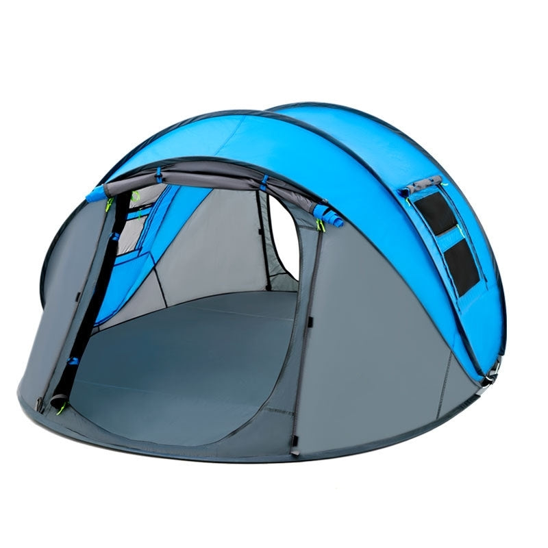 Outdoor Supplies Single Layer Rainproof Quick Opening Tent Camping - EDC Italia