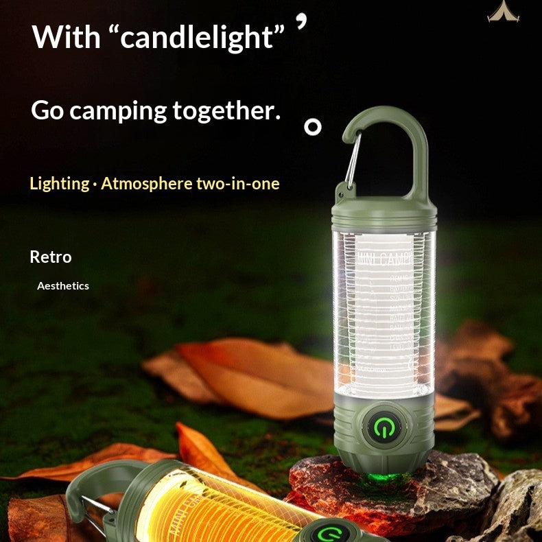 Portable Multi-Source Outdoor Camping Light - EDC Italia