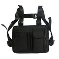 New Street Trend Men's And Women's Vest Bag Hip-hop Tactical Functional Backpack