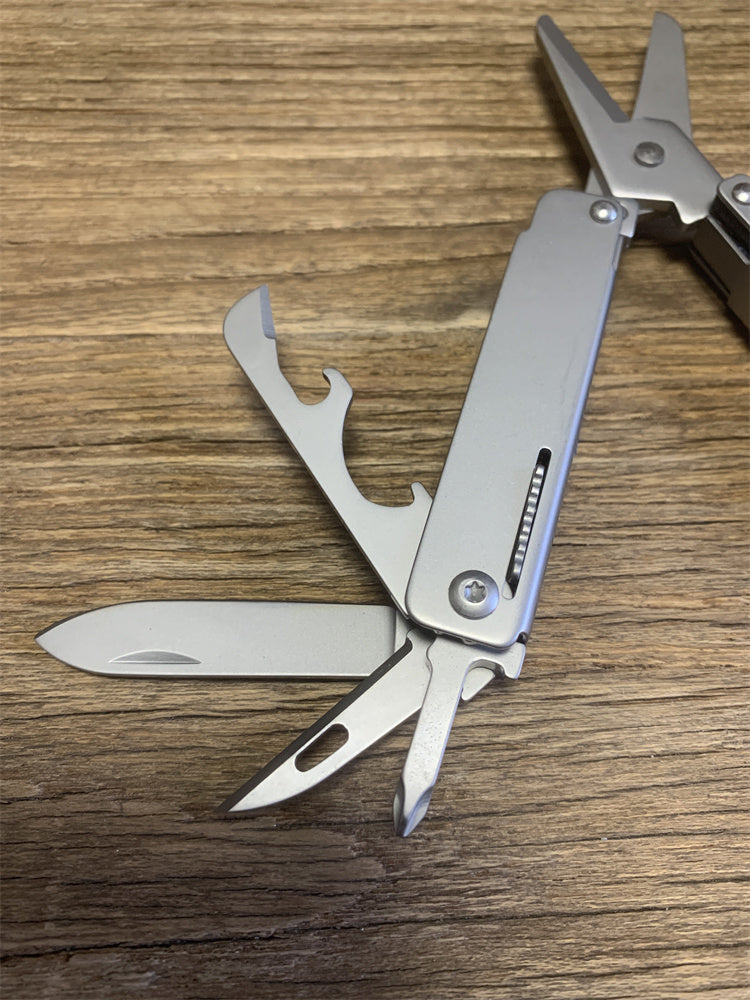 Mini Multi-functional Tool Scissors Portable Survival Knife And Scissors Screws