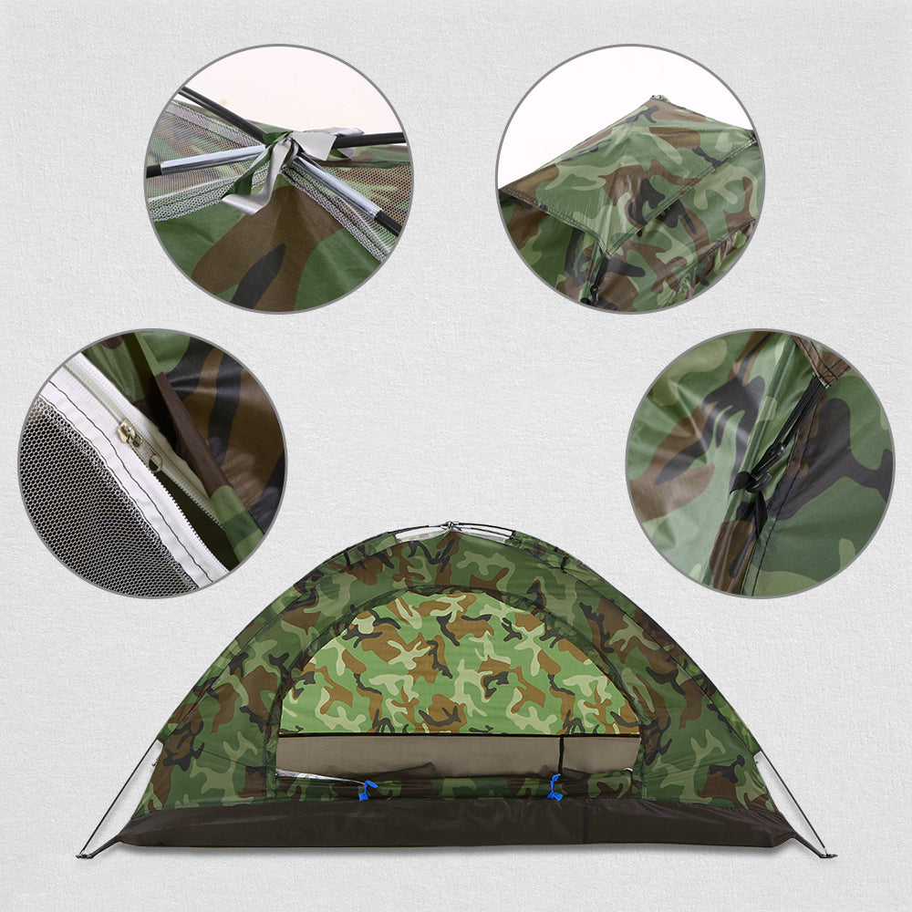Outdoor Portable Single Layer Camping Tent - EDC Italia