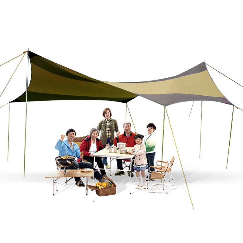 Hewolf Ultralight Sun Multi-use Sunshade Waterproof Tent - EDC Italia