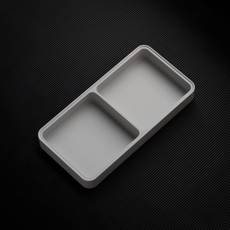 Stacking Dining Tray EDC Desktop Storage Box Tray Workbench Compartment Sundries