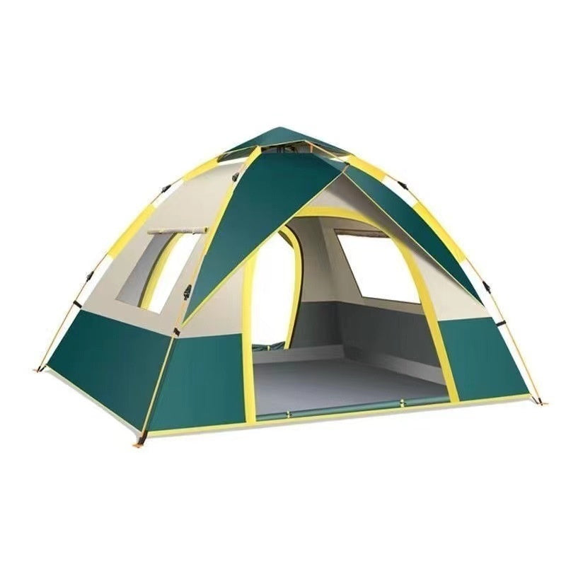 3-4 Double Automatic Outdoor Camping Tent Thick Rain And Sun Protection - EDC Italia