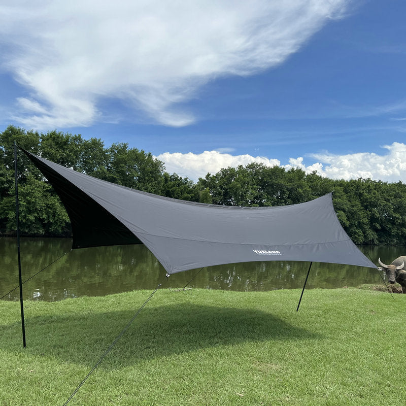 Camping Tent Outdoor Portable Black Glue - EDC Italia