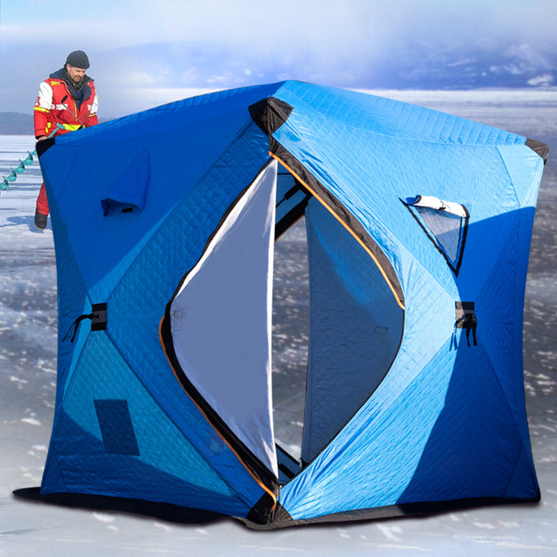 Large Yurt Red Camouflage Warm Tent - EDC Italia