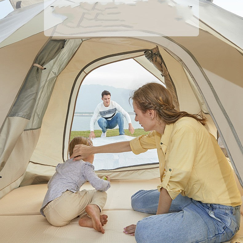 Outdoor Fully Automatic Pop Open Camping Sunscreen Rain Easy Storage Folding Tent - EDC Italia