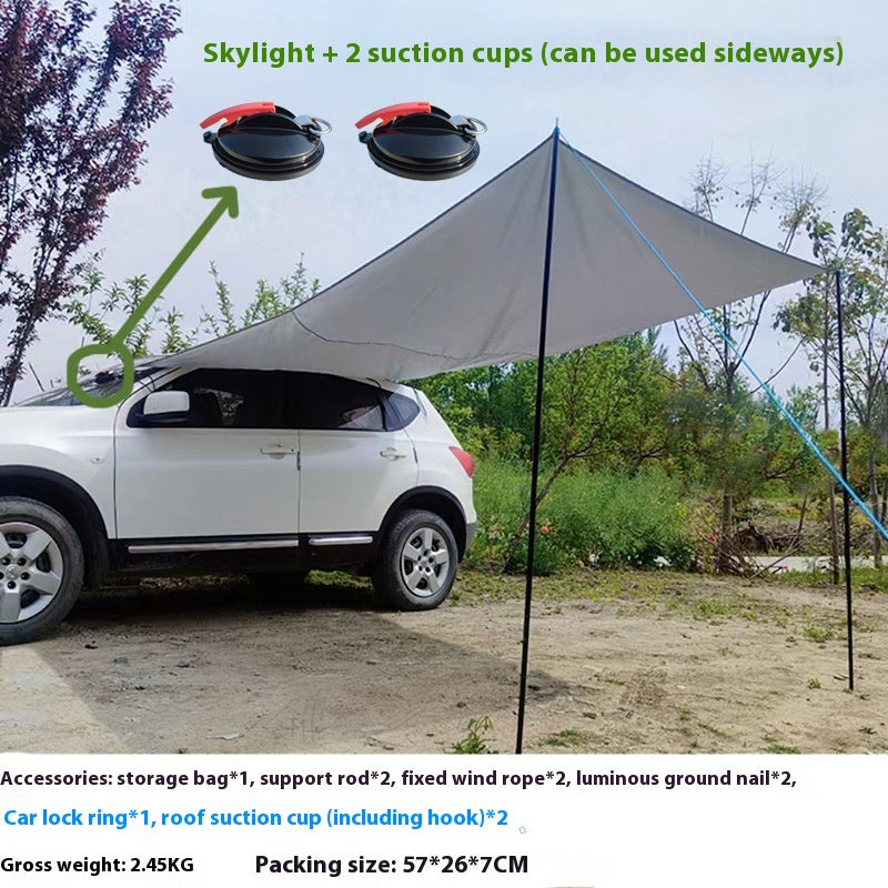 Car Trunk Canopy Camping Tent - EDC Italia