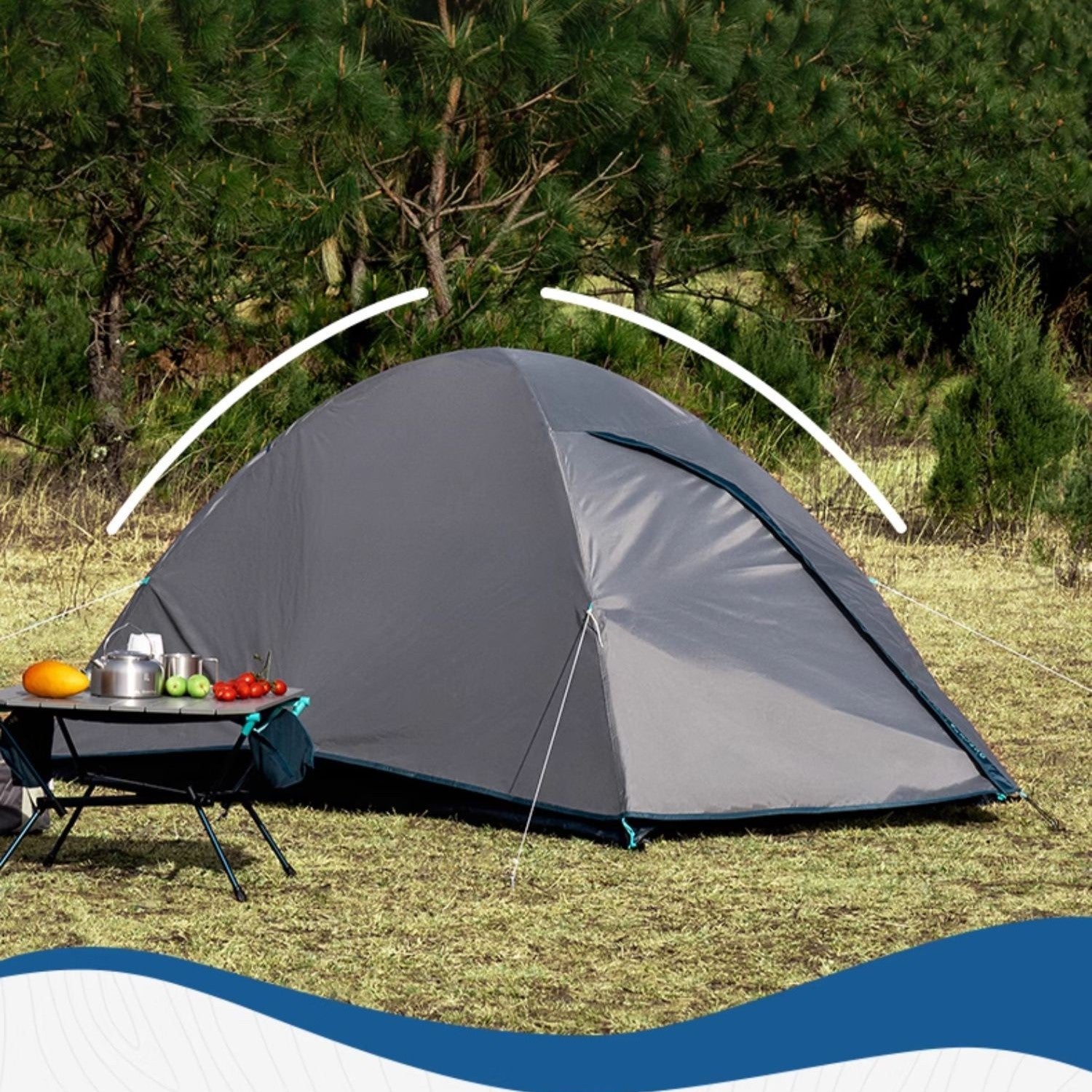 Outdoor Camping Tent For 2 People - EDC Italia