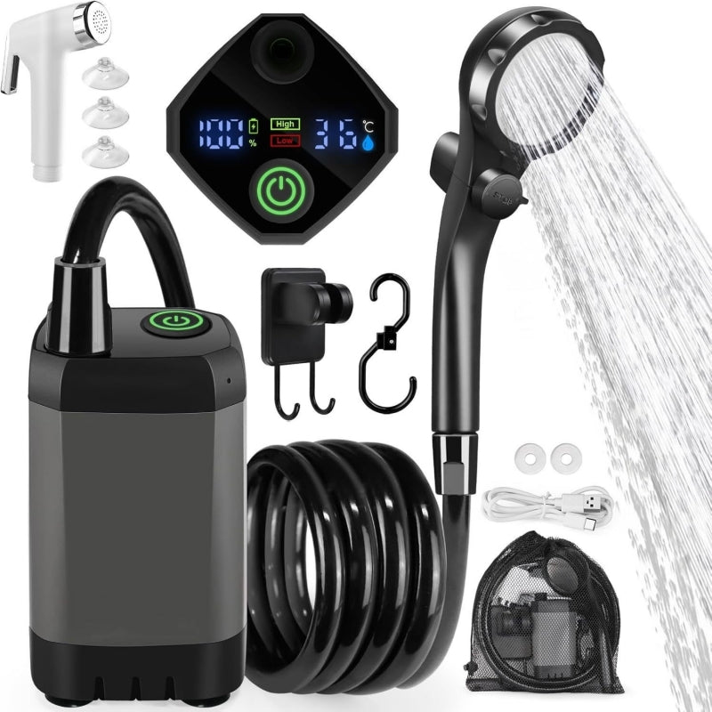Outdoor Camping Car Wash Electric Shower - EDC Italia