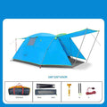 Four Person Outdoor Camping Space Folding And Thickening Tent Rain And Sun Proof Outdoor - EDC Italia