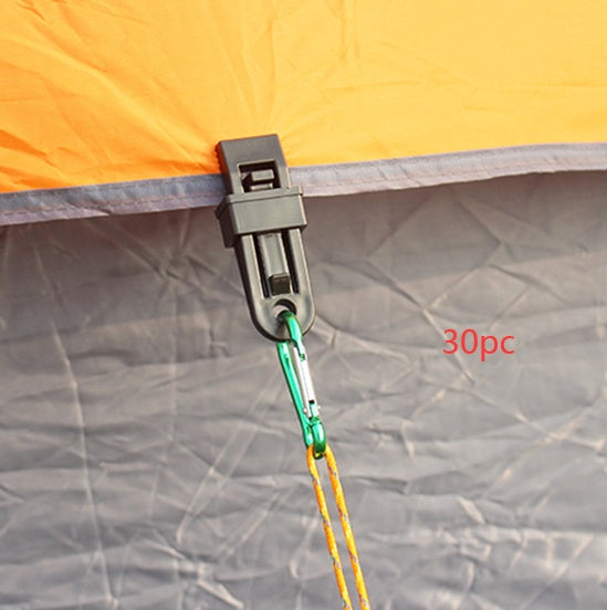 Tent tent, wind rope fixing clip, outdoor camping plastic clip sunshade shed, tent tent accessories - EDC Italia