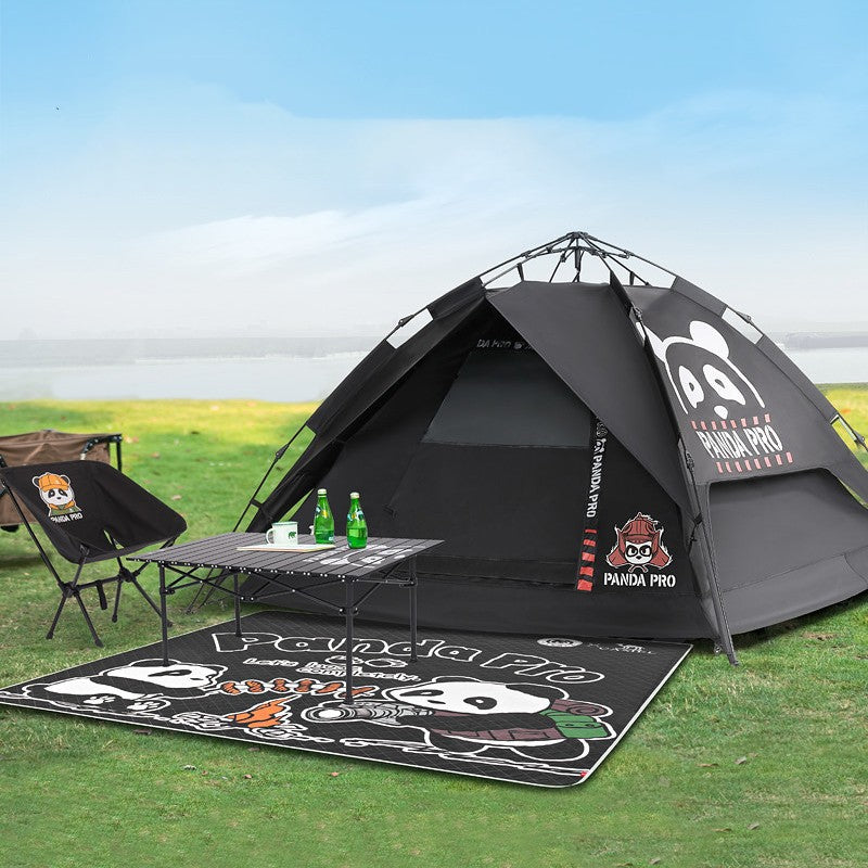 Outdoor Folding Portable Double Thickened Rain Proof Fully Automatic Speed Open Wilderness Camping Tent - EDC Italia