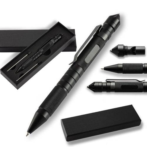 Ballpoint Pen Breaking Window Escape, Wolf Prevention, Outdoor Survival Whistle