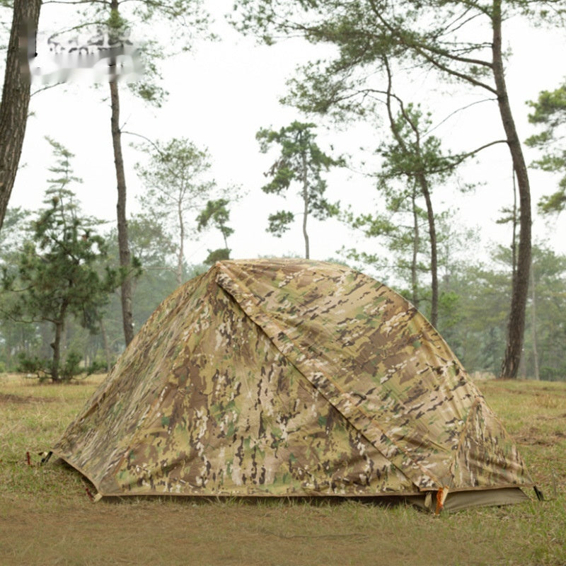 Single Soldier Tent Outdoor Camping Rainproof And Sun Protection Camouflage - EDC Italia