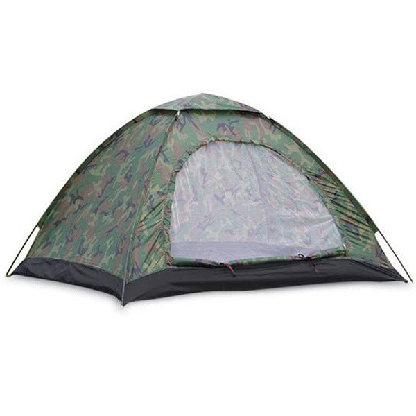 Outdoor double single layer camouflage tent tourist tent - EDC Italia