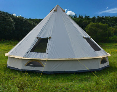 Yurt Tent Outdoor Camping Pyramid Chimney Sunscreen - EDC Italia