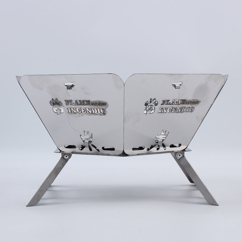 Portable Kebabs Outdoor Camping Charcoal Barbecue Grill - EDC Italia