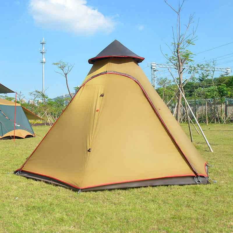 Factory direct Indian tent outdoor wind type camping tent awning camping tower new account - EDC Italia