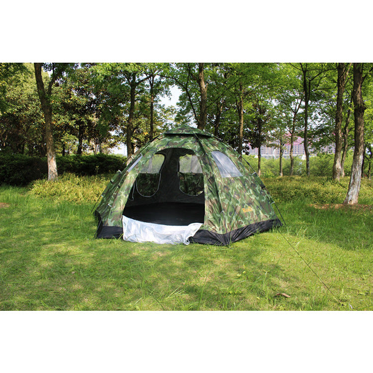 Automatic tent outdoor, 6-8 people, many people, single layer, multi people tent camping, camping trip, factory direct sales - EDC Italia
