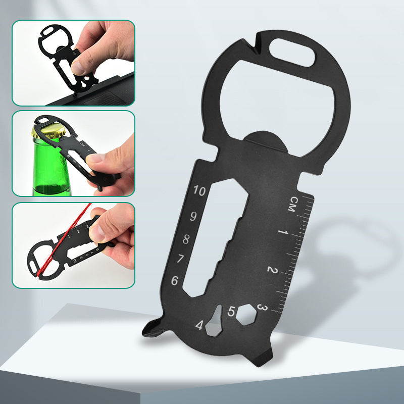 Outdoor Multifunctional EDC Tool Card Creative Bottle Opener