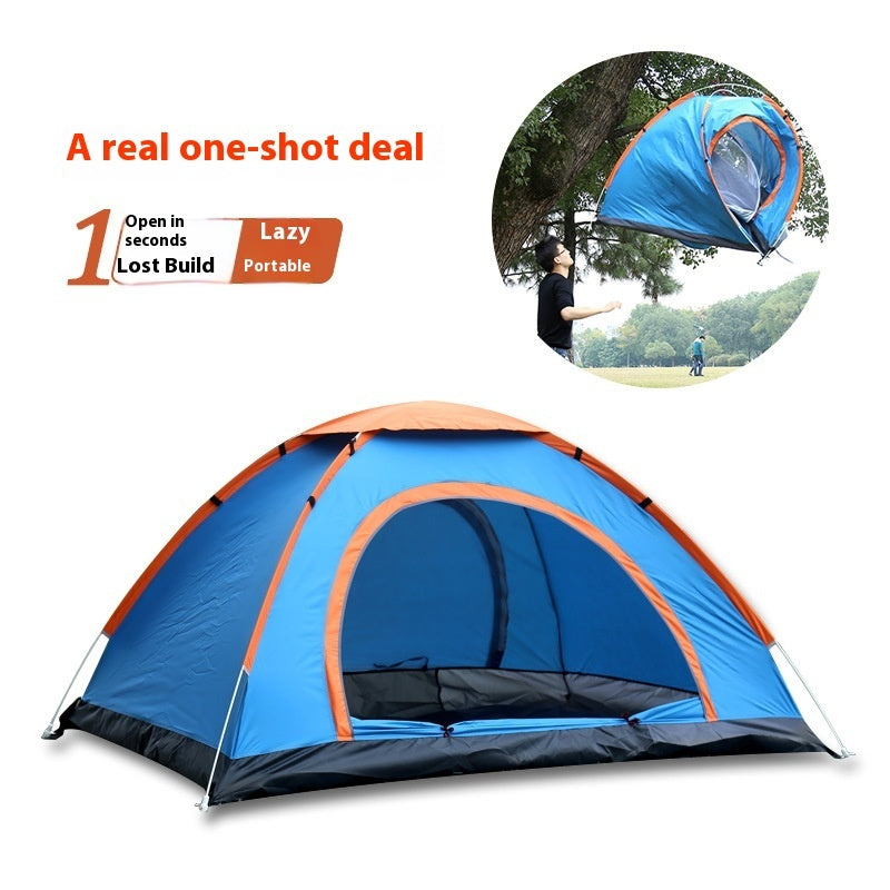 Automatic Double Multi-person Camping Camping Double-door Tent - EDC Italia