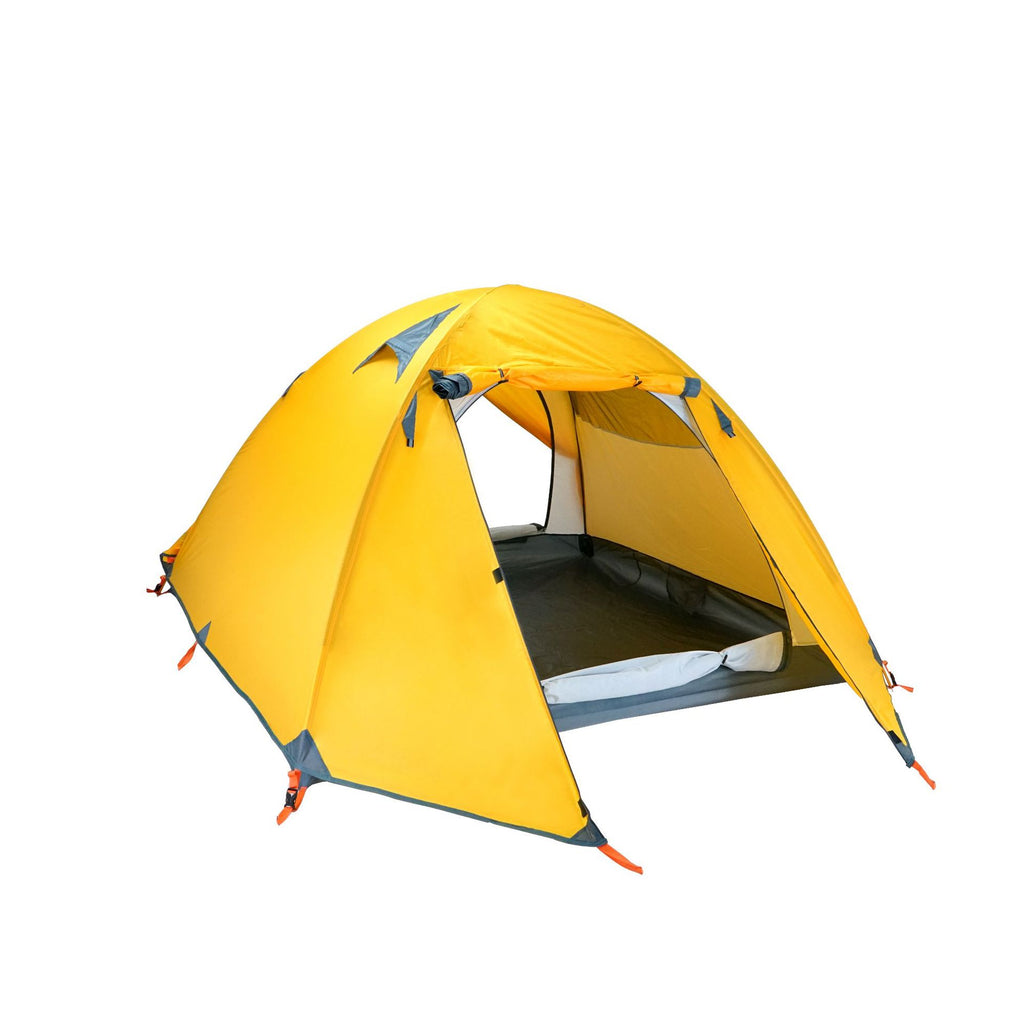 Triple Double Double Double Door Aluminum Pole Camping Tent - EDC Italia