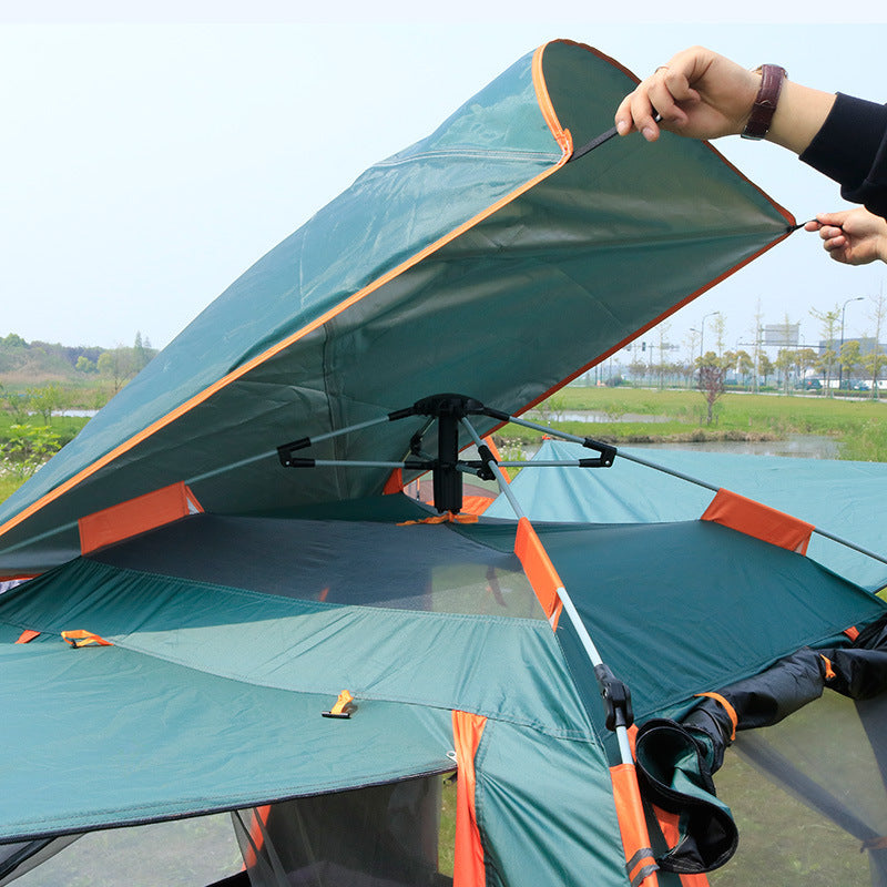 Tent Outdoor Full Automatic Speed Opening Beach Camping Tent Rainproof Multi-person Camping - EDC Italia