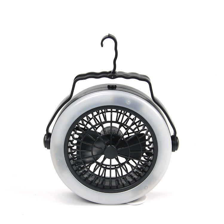 Multi-function Waterproof Fan Rechargeable Portable Camping Tent Light Outdoor Lamp Fishing Cooling Fan Lamp Camping Light - EDC Italia