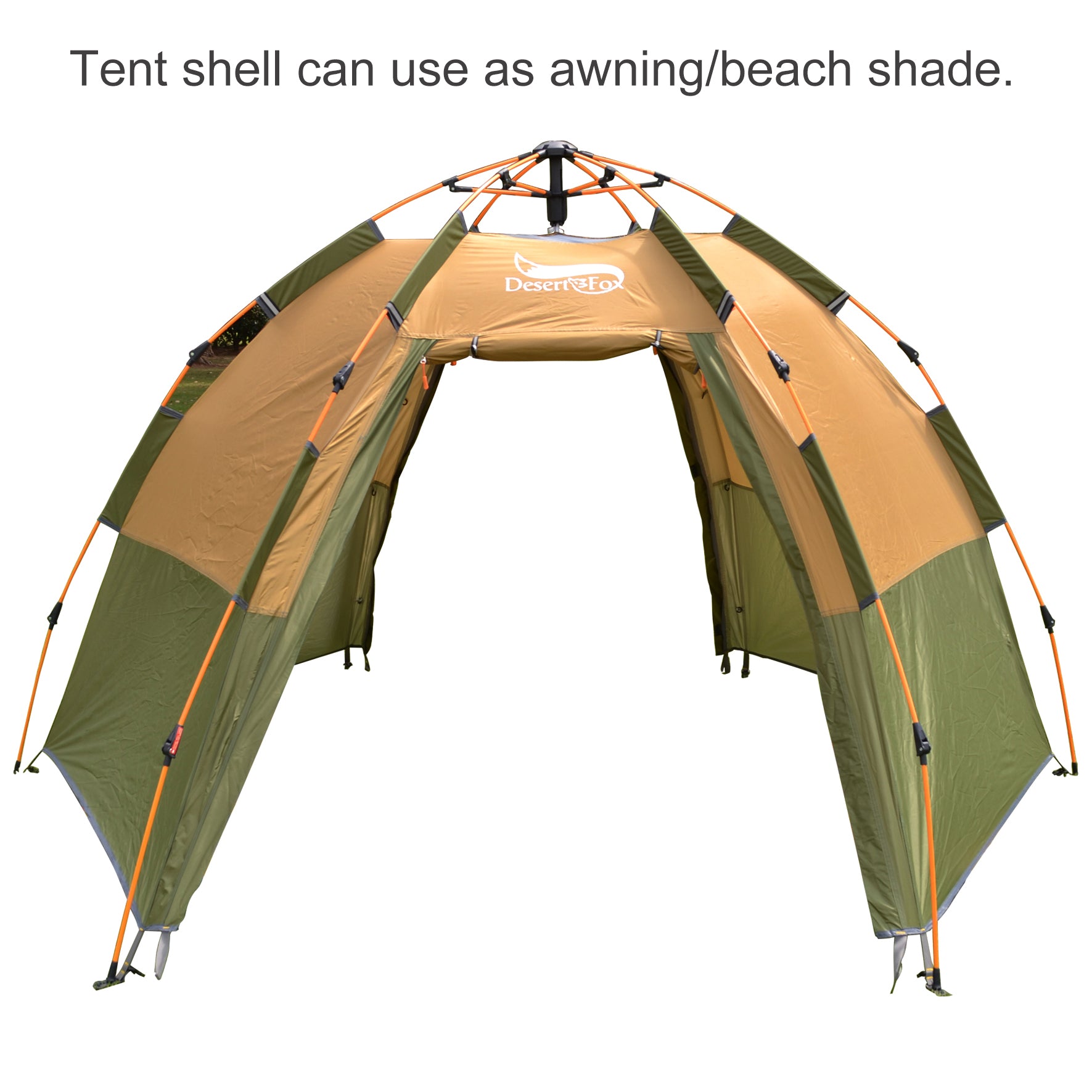 Fully Automatic Hexagonal Speed-opening Rainstorm-proof Camping Tent - EDC Italia