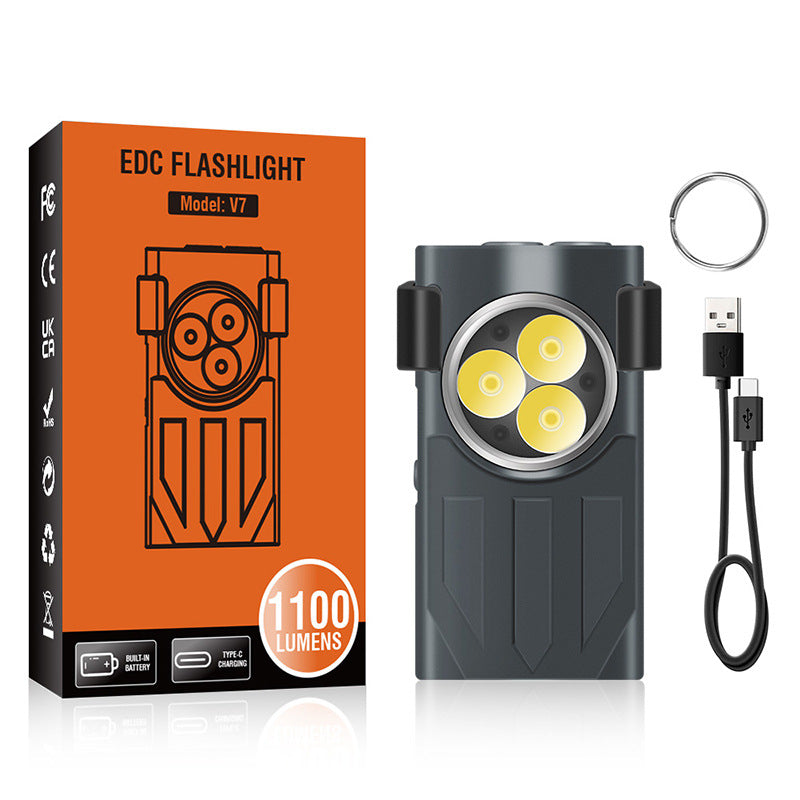 Fashion New EDC Multi-function Torch