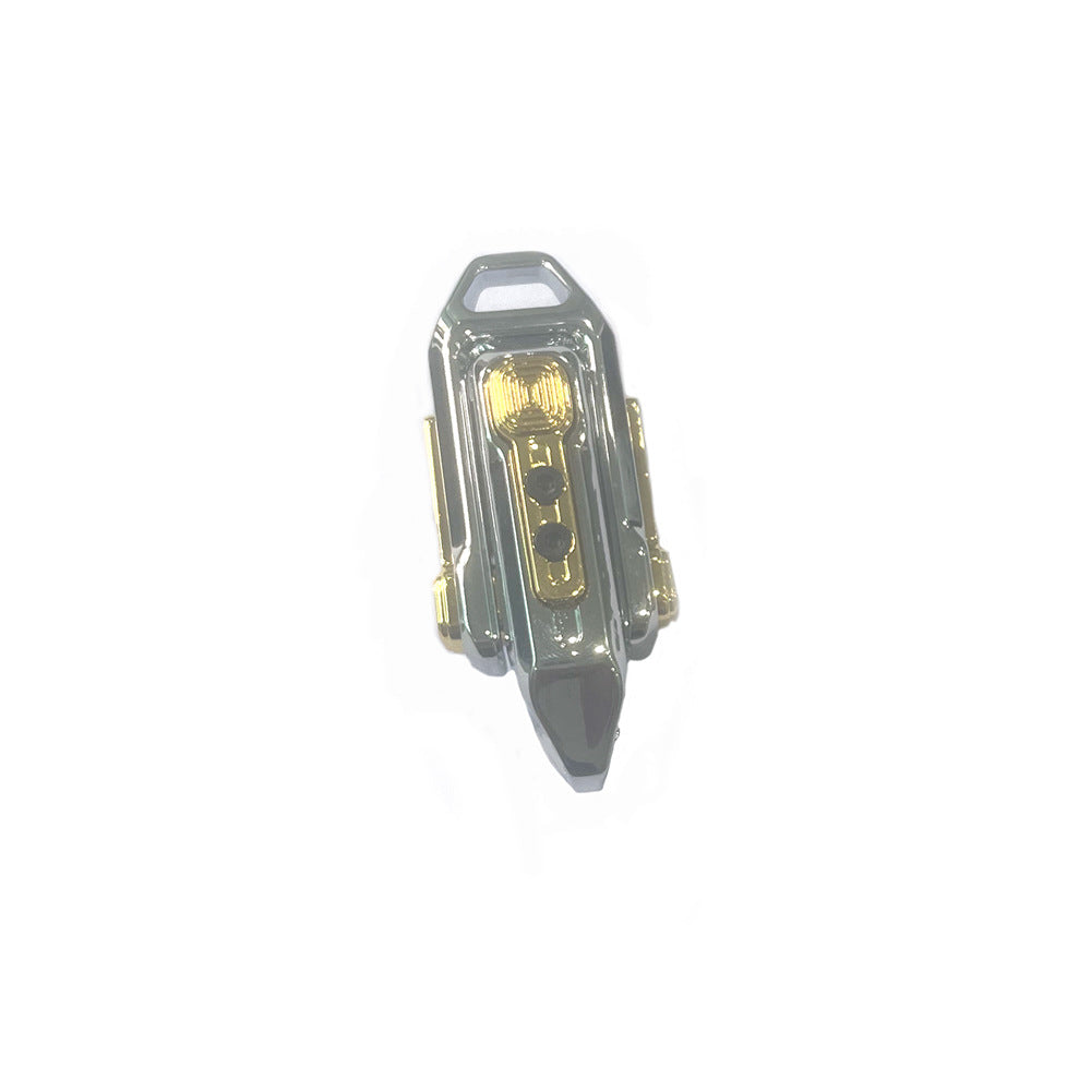 EDC Egg Pusher Magnetic Double Pusher Coin Rocket Fingertip Gyro Metal Toy