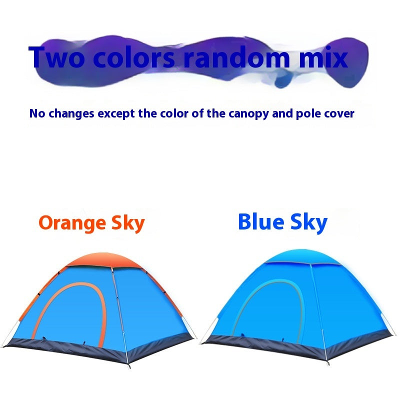 Automatic Double Multi-person Camping Camping Double-door Tent - EDC Italia
