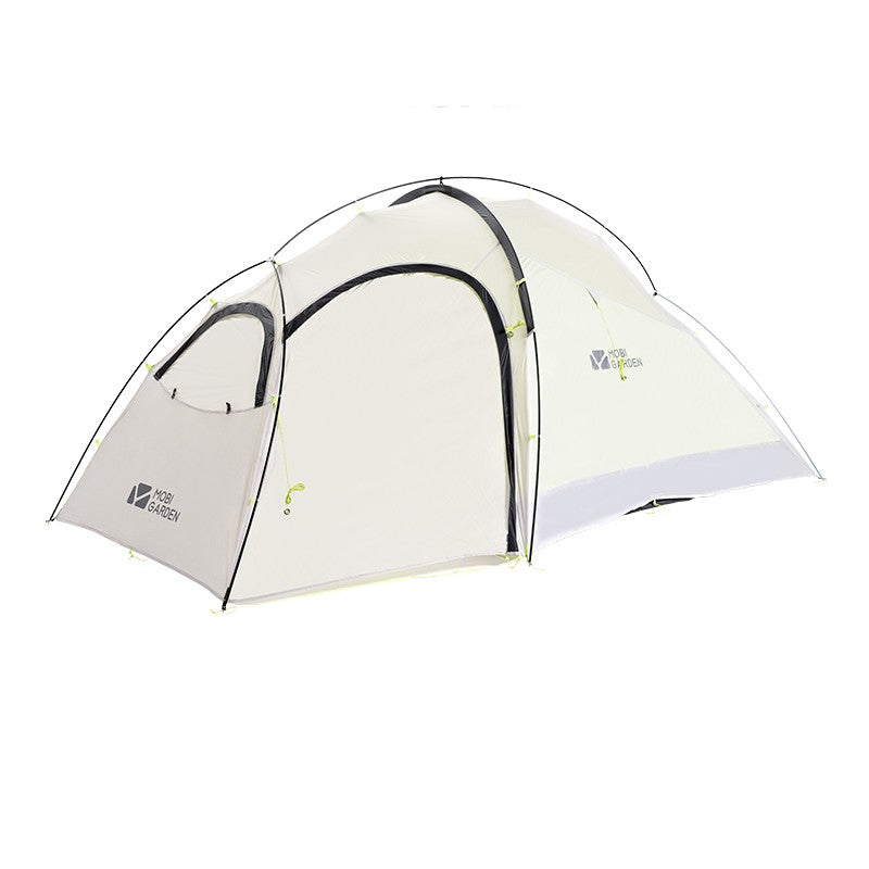 Outdoor Light Riding Tent Portable Camping One Room And One Hall - EDC Italia