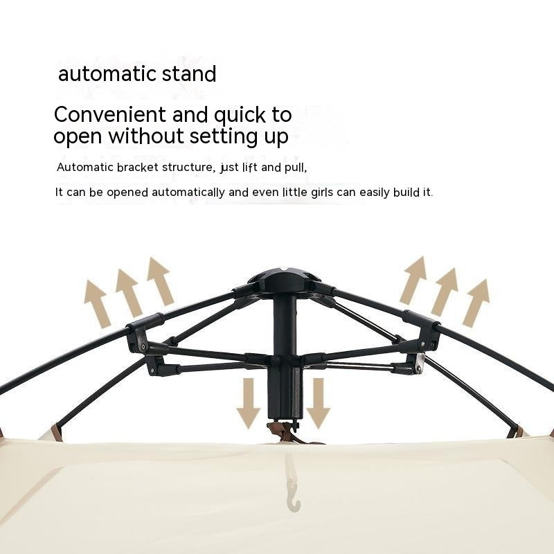 Household Fashion Simple 3-person Automatic Tent - EDC Italia