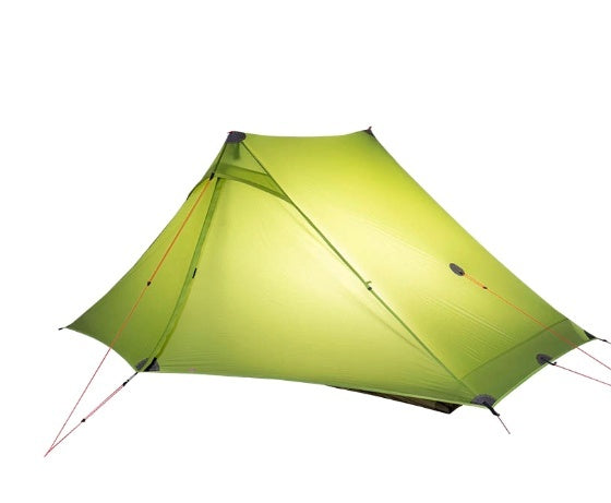 Outdoor Camping Hiking Crossing Ultralight Pole-free Pyramid Double-person Tent - EDC Italia