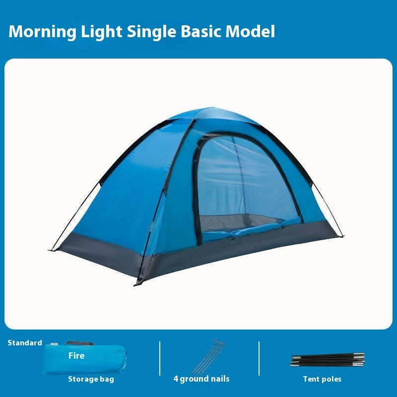 Outdoor Manual Tent Outdoor Camping Single Person Portable Simple Sun Protection Anti Mosquito Park Indoor Beach - EDC Italia