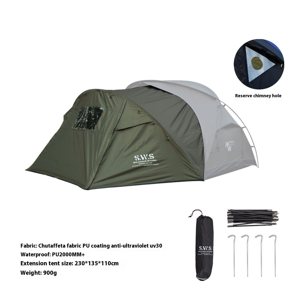 Outdoor Campground Tent Camping Equipment - EDC Italia