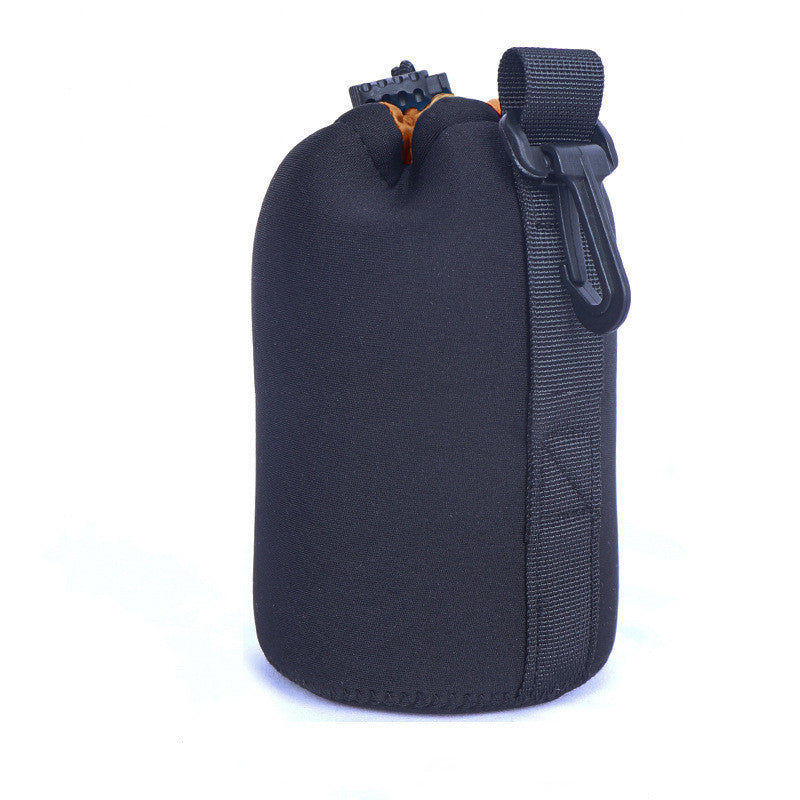 Waterproof Soft Neoprene Camera Lens Pouch Bag Drawstring Protector