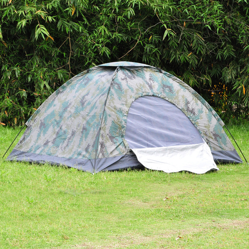 Double Camouflage Tent Leisure Tent Outdoor Camping Tent - EDC Italia