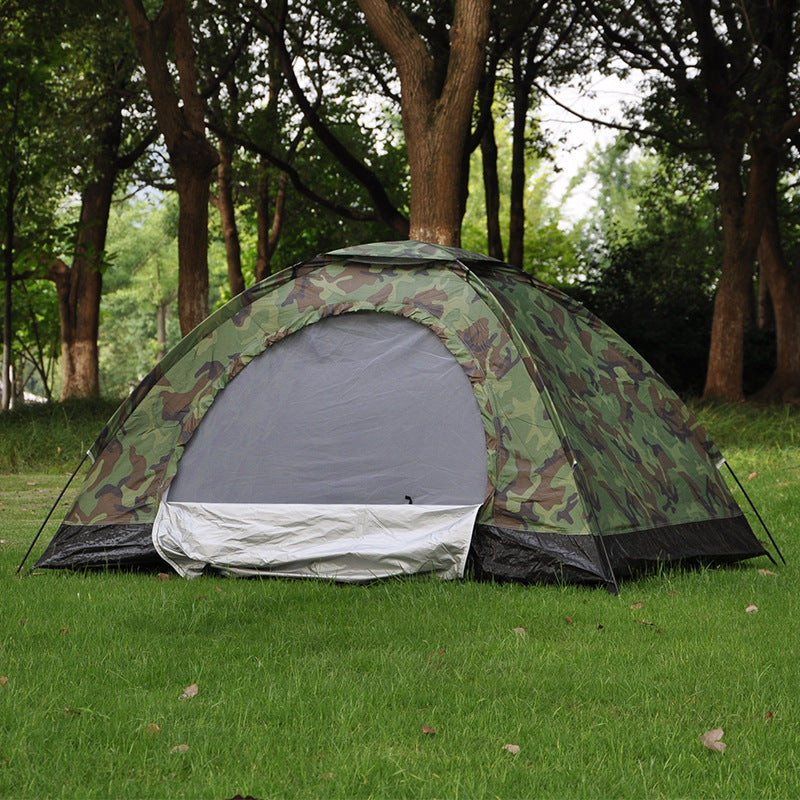 Double Camouflage Tent Leisure Tent Outdoor Camping Tent - EDC Italia