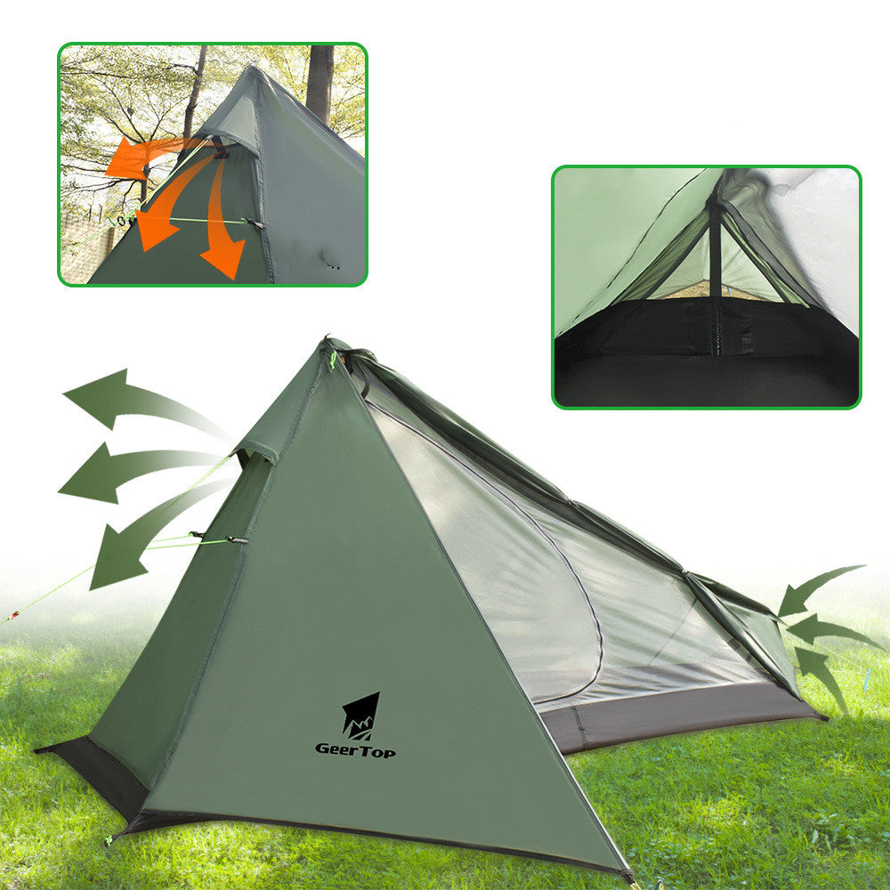 Single Poleless Tent Full Set Right Opening Picnic Camping Tent - EDC Italia