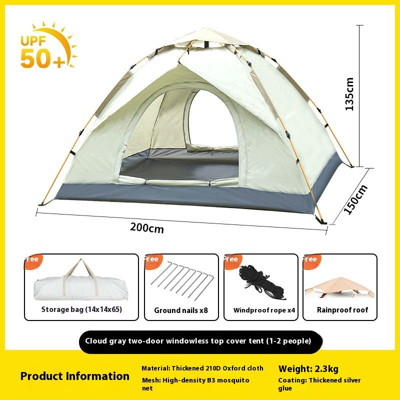 Outdoor Portable Folding Automatic Camping Tent - EDC Italia