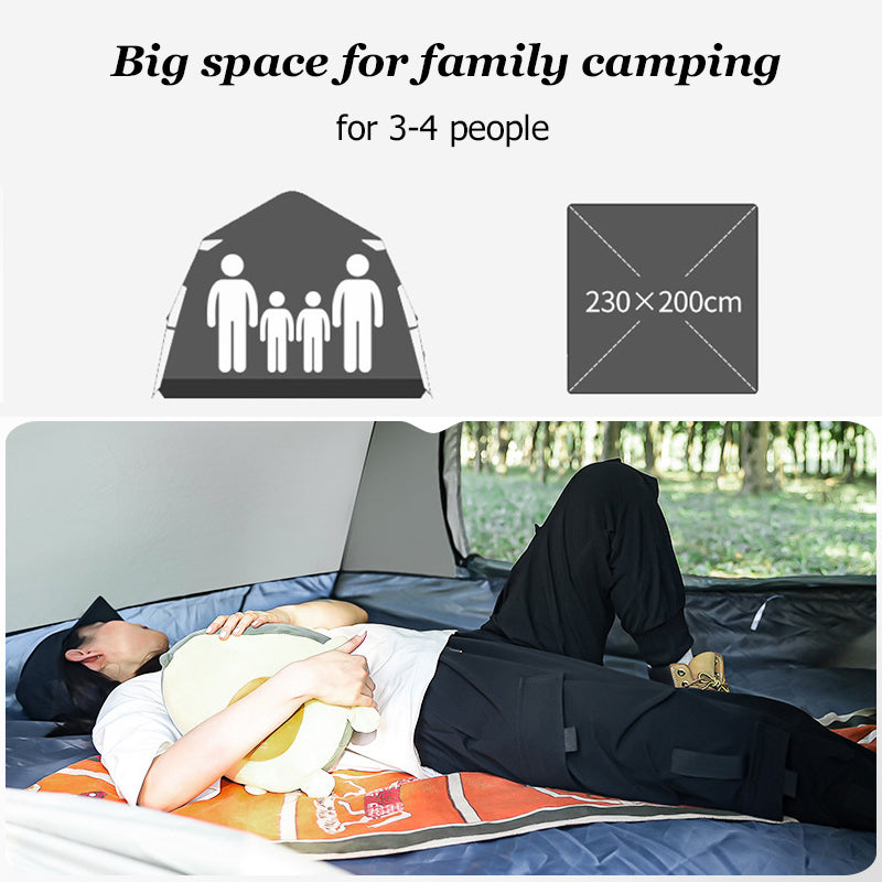 Outdoor Portable Camping Fully Automatic Quick-opening Tent - EDC Italia