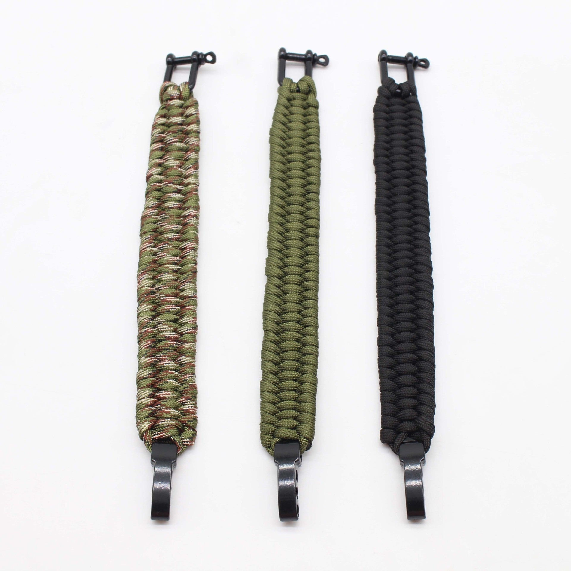 Knitted U-shaped Buckle-adjustable Survival Bracelet