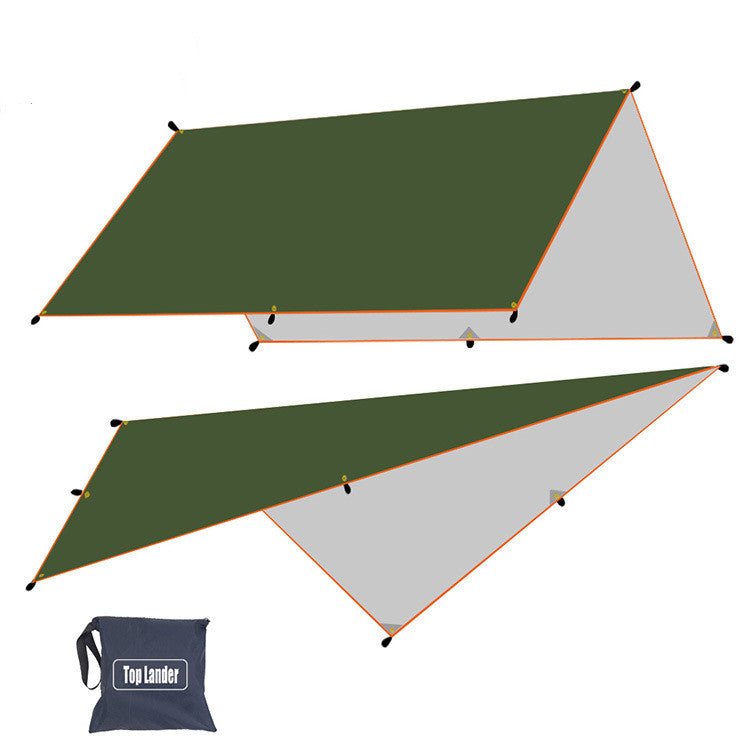 Canopy Outdoor Tent Portable Camping Square Plaid - EDC Italia