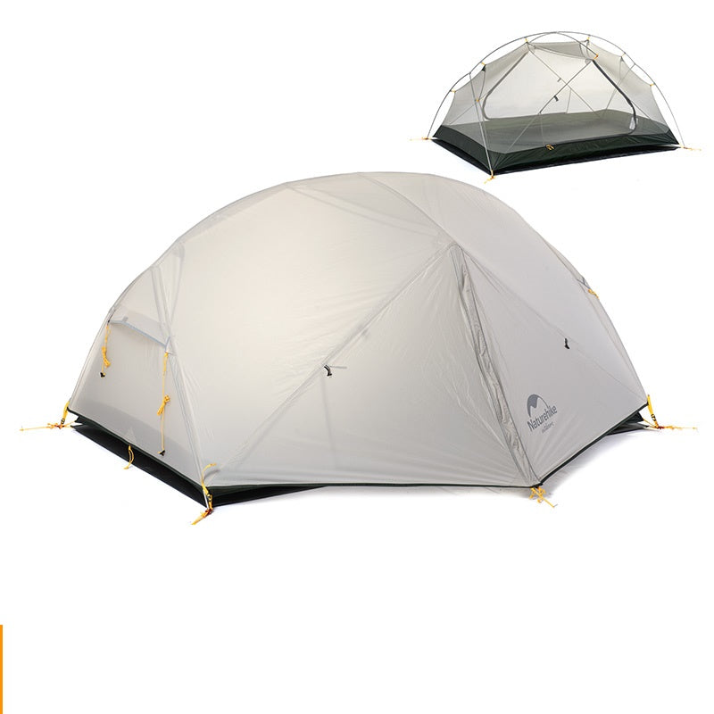 Ultralight 20D Silicone Portable Rainproof Camping Tent - EDC Italia