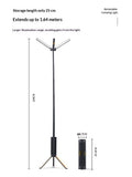 Black Outdoor Telescopic Camping Light - EDC Italia